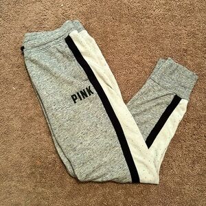 Grey Victoria’s Secret sweatpants in the size small